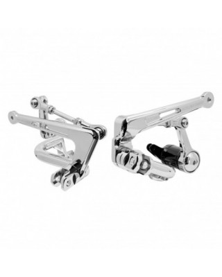 Mid Control Kit, Bagger Chrome