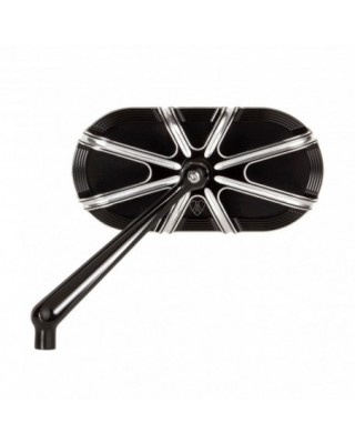 10-Gauge Forged Mirrors, Black