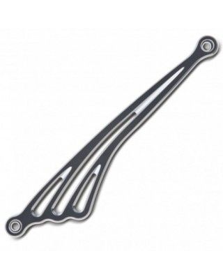 Deep Cut Flat Shift Rod, Black