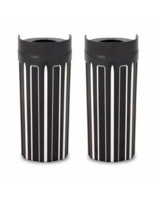 +2" 10-Gauge Fork Boots, Black