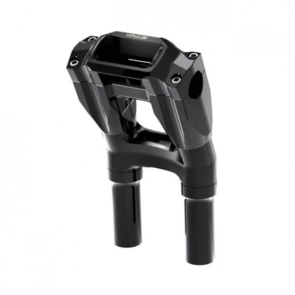 Kicker For Riser Kraus, Core Kickback Riser set. 25mm clamp, 200mm rise. Blac | Afte...