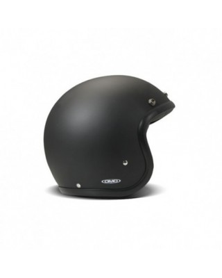 Casco DMD Retro Negro Mate