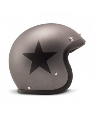 DMD Retro Helm Star Grey