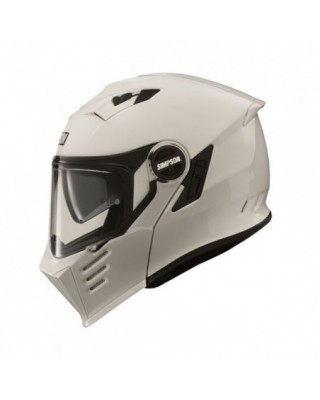 Casco Simpson Darksome blanco