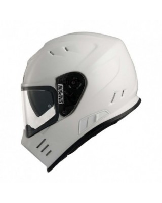 Simpson Venom Helm weiß