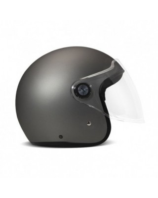 Casque jet DMD P1 gris mat