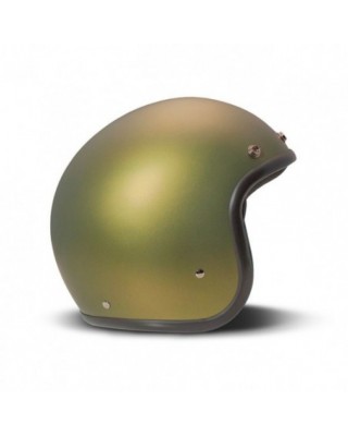 Casque DMD Retro Olive Gold