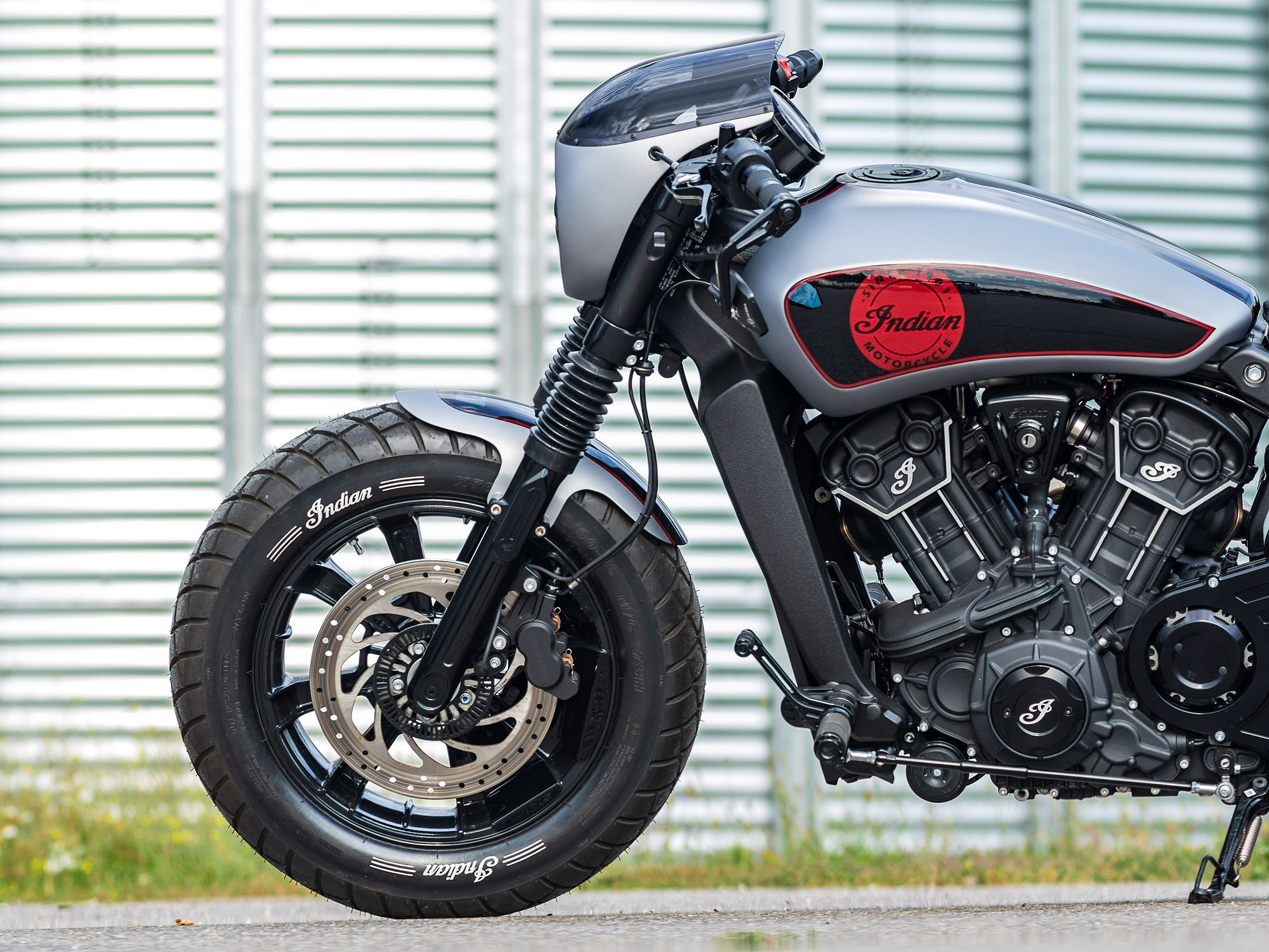 Garde-boue Avant Puig Pour Indian Scout Bobber 2018-2019 - Aluminium - Style Personnalisation