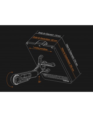 Support de plaque latéral, Indian Scout/ Scout Bobber - WUNDERKIND 