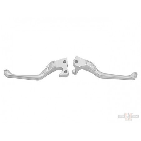 Leviers Avenger Incrusté, Chrome, Sportster 04-13, RSD 