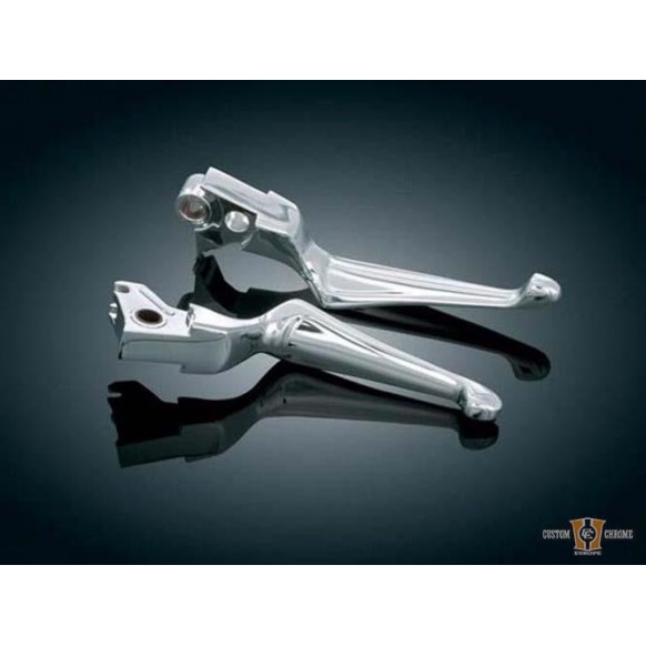 Leviers Boss Blades, Chrome Touring 08-16, Kuryakyn 