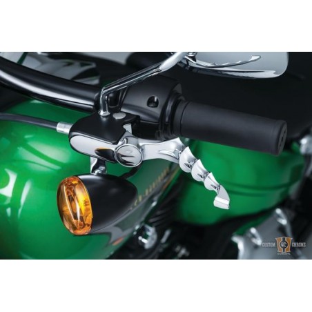 Leviers Zombie, Chrome, Touring 17-19, Kuryakyn 