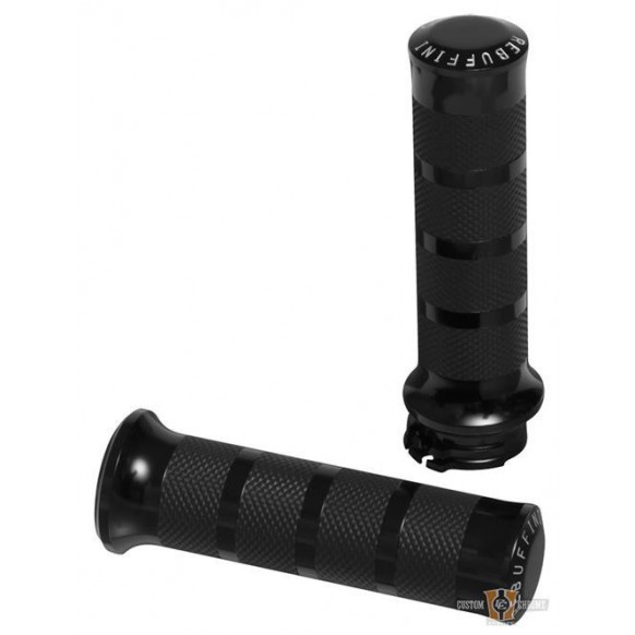 Poignées Febe, Black Anodized , Rebuffini 