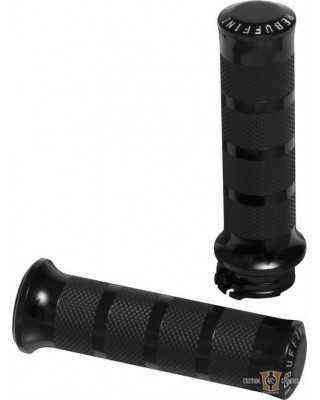 Poignées Febe, Black Anodized , Rebuffini 