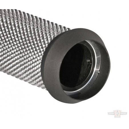 Adaptateurs de clignotants M-Blaze pour poignées Base Alu/Hole/Brass,Black , Thunderbike 