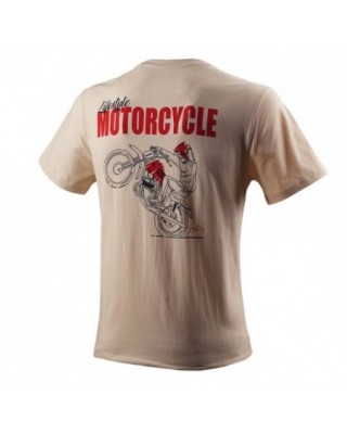 Camiseta crema By City...
