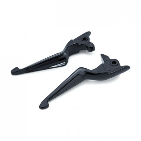 Leviers ISO, Black, 17-19 Touring, Trikes, KURYAKYN 
