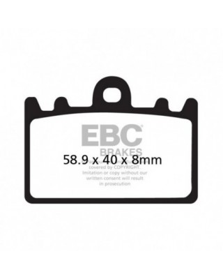 EBC Organische Bremsbeläge