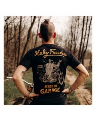 Camiseta negra Yeti Holy...