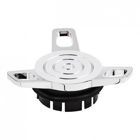 Bouchon Dummy/Faux bouchon Spinner, Chrome, 96-19 H-D, MCS 