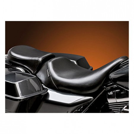 Coussin passager pour selle solo Bare Bones, Smooth, 08-20 Touring, LE PERA 