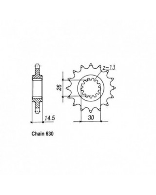 JT Front Sprocket 330.15