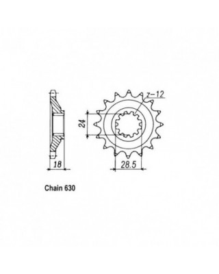 JT Front Sprocket 523.15