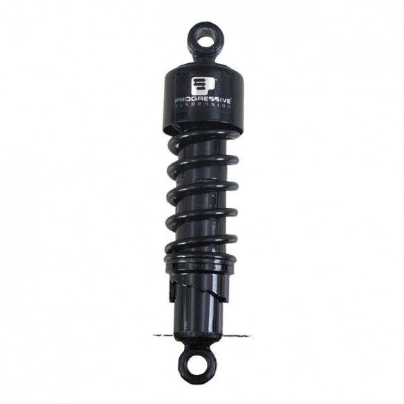 Amortisseurs 412 series, 12,5" Black, XL 04-18, PROGRESSIVE SUSPENSION 