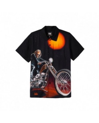 Camiseta negra de David...