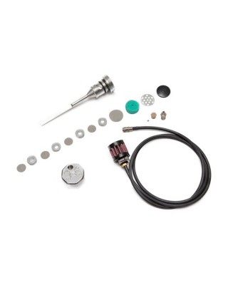 Kit jauge d'huile ventilée, Polished, 18-20 M8 Softail, FEULING 