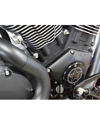 Couvre bouchon d'huile moteur Victory, BLACK - Chopz&Cruiz 