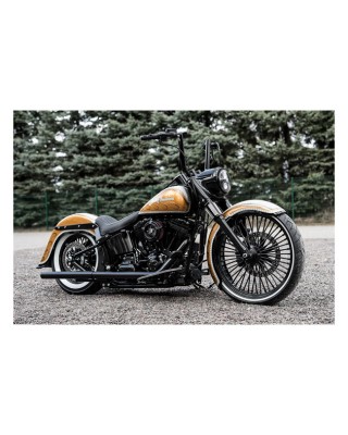 killer custom - Garde-boue avant Competition - Harley-Davidson Softail FLHC, FLDE & FLSL à partir de 2018 avec roue de 23" - K