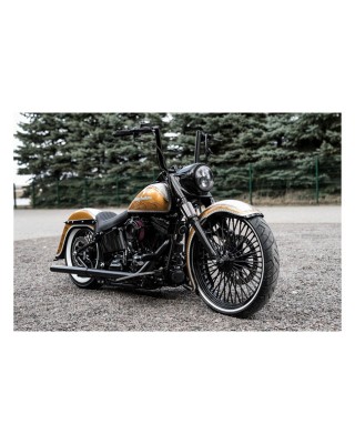 killer custom - Garde-boue avant Competition - Harley-Davidson Softail FLHC, FLDE & FLSL à partir de 2018 avec roue de 23" - K