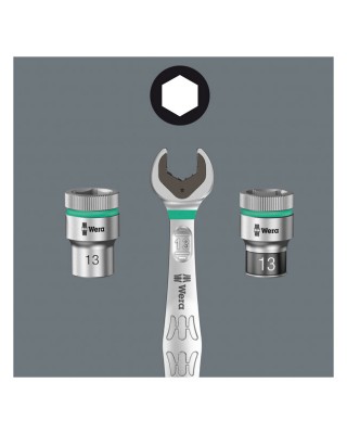 Wera wrench double open end 22/24 Joker 22mm and 24mm bolts and nuts