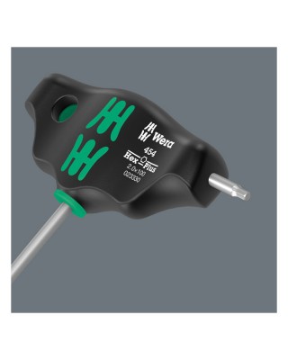 Wera Imperial T-handle hexdriver series 454 Size 5/64" Hex socket head (Allen head)