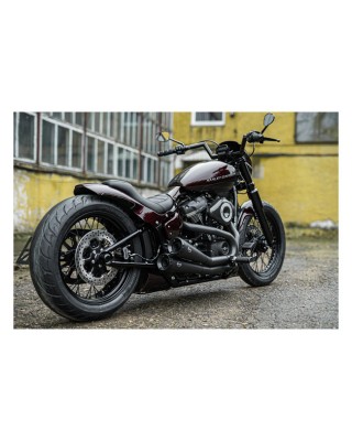 killer custom - Kit de garde-boue arrière Bobbster autoporté - Harley-Davidson Softail à partir de 2018 avec pneu de 150 à 