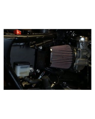 Motone, airbox eliminator kit, battery box. Black