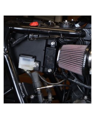Motone, airbox eliminator kit, battery box. Black