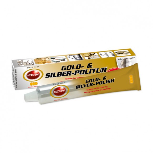 autosol - Gold- & Silver Polish - Tube 75Cc - Autosol