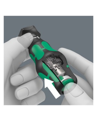 Wera, Kraftform 1/4" bit holding Turbo bit driver handle 1/4" Hexagon bits