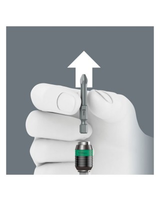 Wera, Kraftform 1/4" bit holding Turbo bit driver handle 1/4" Hexagon bits
