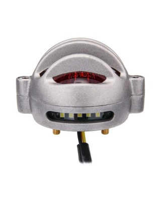 Motone, Lecter LED taillight. Shot blast, no bracket. ECE