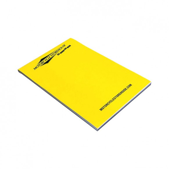 Motorcycle Storehouse, notepad A4 Universal