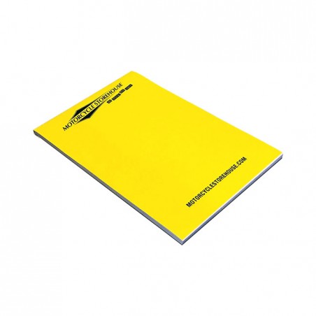 Motorcycle Storehouse, notepad A4 Universal