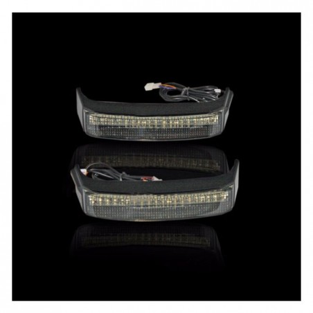 Custom Dynamics, Sequential low profile bag lights. Smoke 14-20 Touring