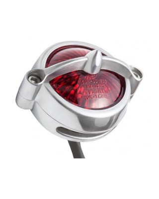 Motone, Bel Air LED taillight. Polished, no bracket. ECE