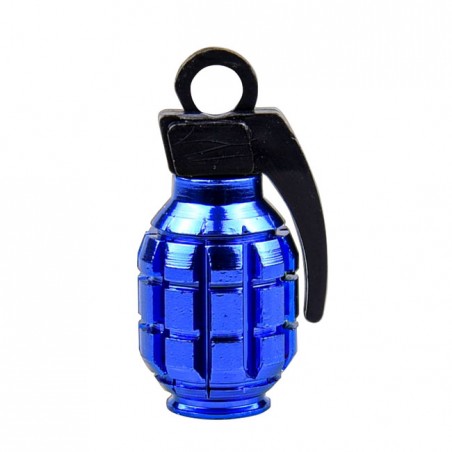Trik Topz, Hand Grenade license plate mounts. Blue Universal