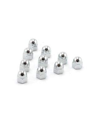 colony - Ecrous borgne - 10 mm (1.25) - Chrome - Pack de 10 - COLONY