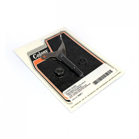 colony - Linkert Choke Lever - Gray Nickle - Harley-Davidson Knucklehead 36-37 - COLONY