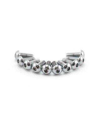 colony - Vis Allen tête bouton - 6mm x 50mm - Chrome - Pack de 10 - COLONY